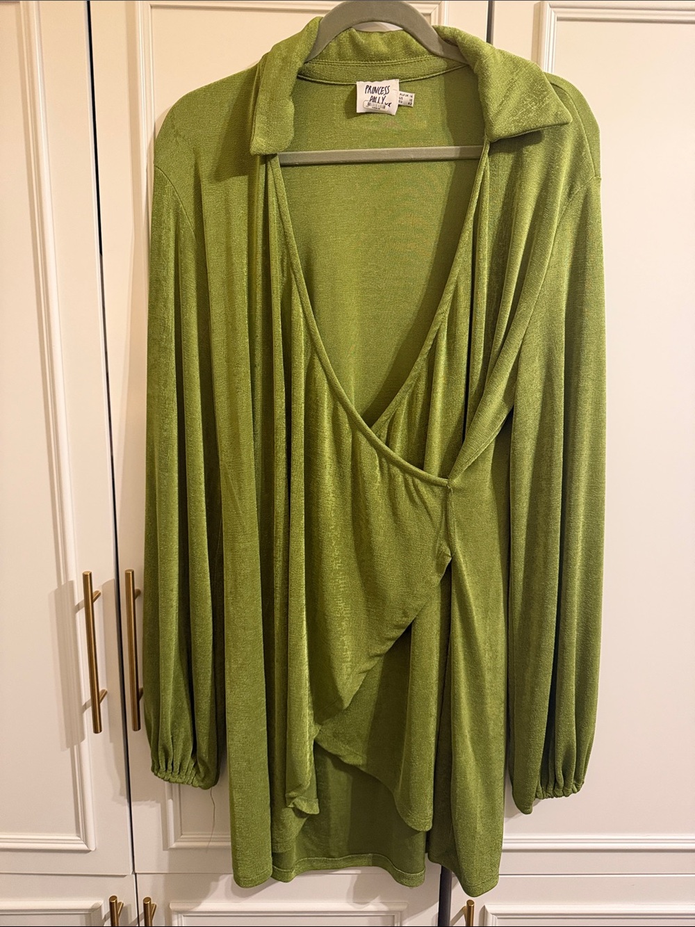 Princess Polly Olive Green Dress - Picture 4 of 6